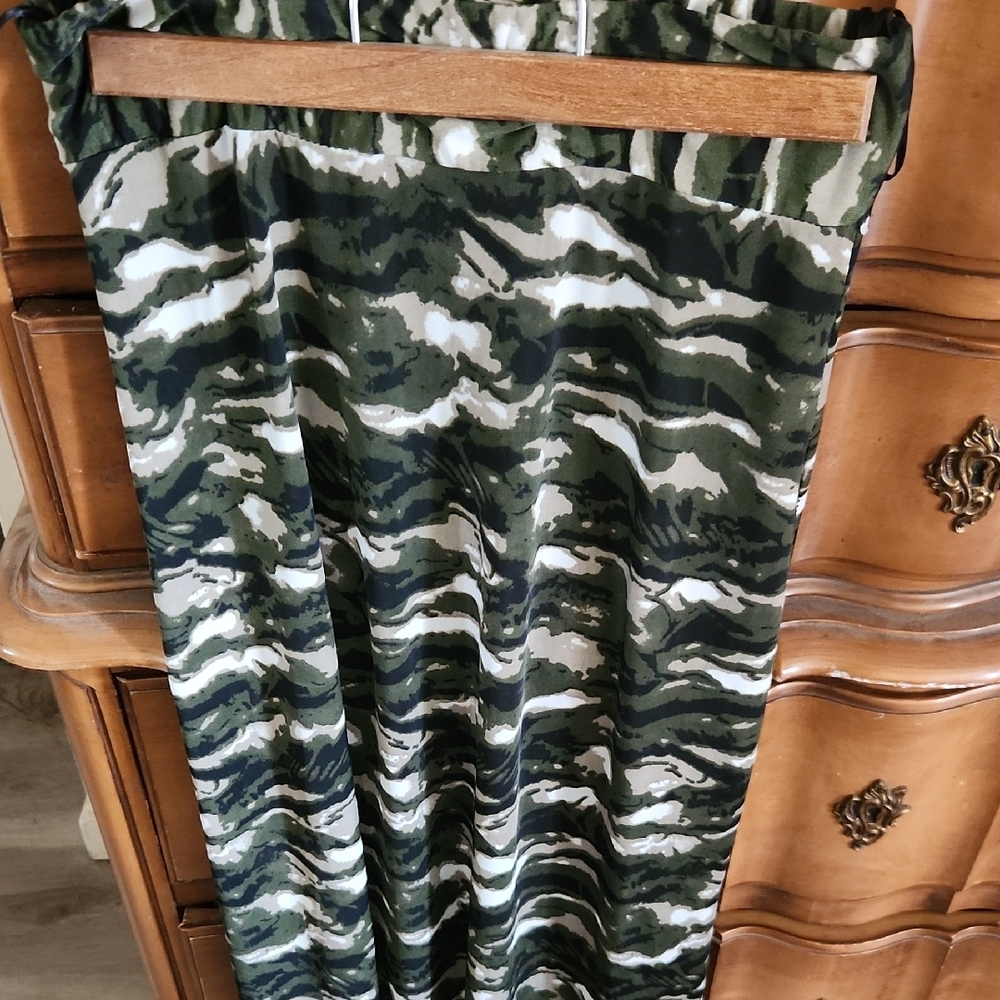 Camouflage Print Women's Skirt